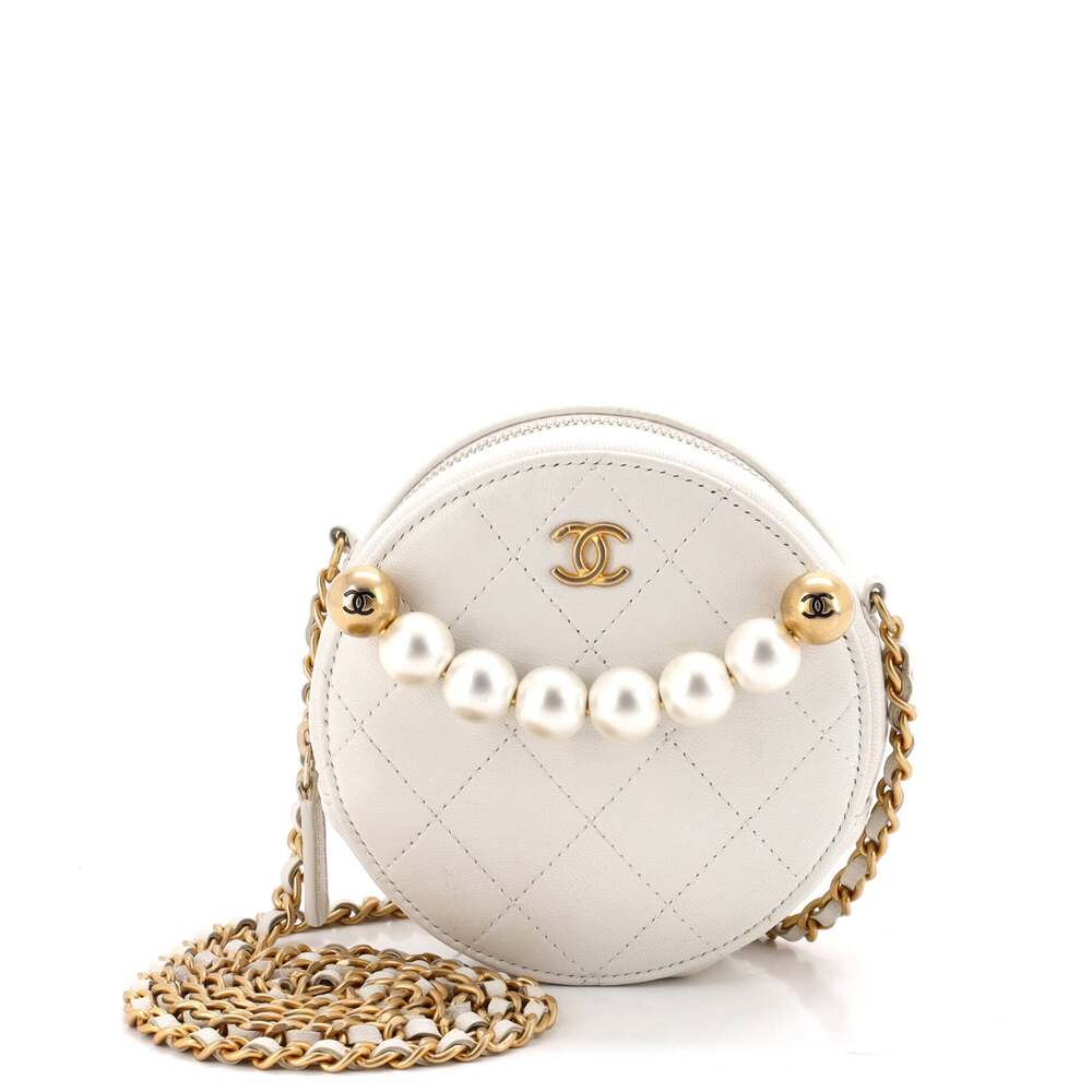 Chanel Chic Pearls Round Clutch With #269513C24B